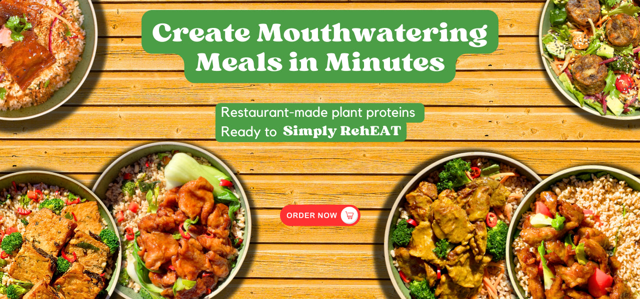 Create mouthwatering plant-based meals in minutes