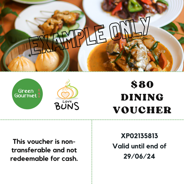 Gift a Green Gourmet Dining Voucher for Someone Special