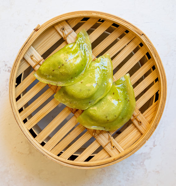 Frozen Batch Crafted Green Veg Dumplings (Family Value Pack: 16pcs)