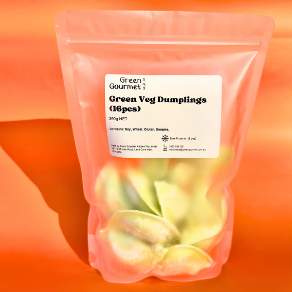 Frozen Batch Crafted Green Veg Dumplings (Family Value Pack: 16pcs)