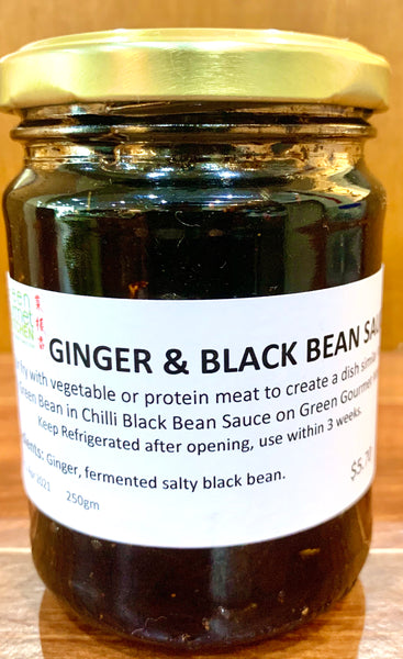 Black Bean & Ginger Sauce by Green Gourmet 250g